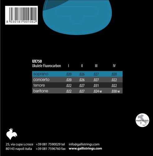 GALLI STRINGS UX750 фото 2