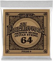 ERNIE BALL 1864 Earthwood Phosphor Bronze .064