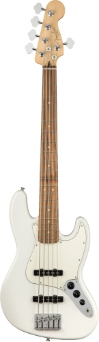 FENDER PLAYER Jazz Bass V PF Polar White