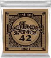 ERNIE BALL 1842 Earthwood Phosphor Bronze .042