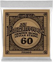 ERNIE BALL 1860 Earthwood Phosphor Bronze .060