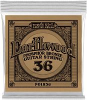 ERNIE BALL 1836 Earthwood Phosphor Bronze .036