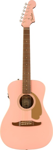 FENDER Malibu Player Shell Pink